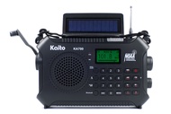 KA700 Bluetooth Emergency Hand Crank Dynamo & Solar Powered AM FM Weather NOAA Band Radio with Recor