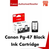 Canon PG-47 Original Ink Cartridge for E410/E470 Printer - Black