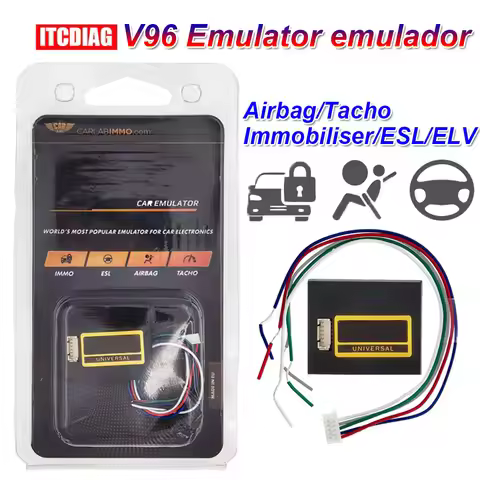 V96 Universal Juli Pro Car Emulator For Mercedes Benz Immobiliser/ESL/ELV/Airbag CR2 CR1.7 CR1.2 ME 