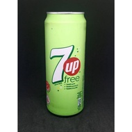 Empty 7UP Free Cola collections can MALAYSIA Tall 320ml 2020 Limited Edition Zero Sugar Rare