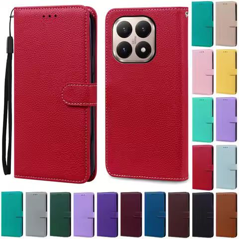 Mi 15T/15T Pro Case For Xiaomi 15T Case Wallet Flip Leather Cover For Xiaomi 15T Pro Case Phone Book