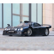 Meritor Figure 1: 18 Mercedes-Benz CLK-GTR Alloy Car Model Gift Ornaments Collection Exhibition