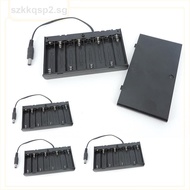 5pcs 12V 8 solt AA AA Battery 1.5v 8x1.5V Holder Case Box 8AA with On/Off Switch Battery Holder DC 5