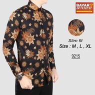 KEMEJA Slimfit Batik Shirt 9215