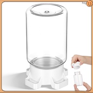 White PP Fourport Reptile Water Dispenser 3D Design for Small Pets Lizards Spiders Ants  huyisheng