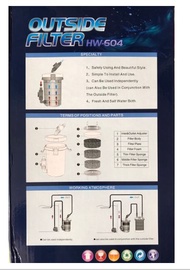 Lọc thùng SUNSUN HW-604 và HW 604B kèm máy bơm - Lọc chính Lọc phụ Lọc cho bể thủy sinh 80