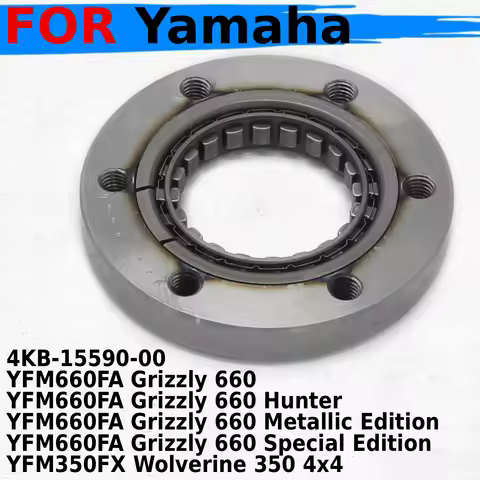 Starter Motor One way Clutch For Yamaha Grizzly 660 YFM660FA Hunter Metallic Edition Special YFM350F