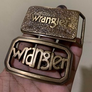 Kepala Ikat pinggang Wrangler Kuningan Tebal - Buckle Belt Wrangler