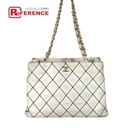 CHANEL 666**** Wild Stitch CC Coco Mark Logo Shoulder Bag