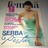 majalah Femina tahun 2004 cover Tracy Trinita