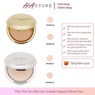 Phấn Phủ Catalina GEO Pact Vàng Và Geo Sempre Happy Please Pact