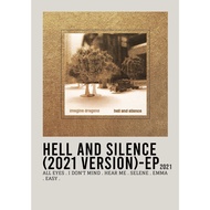 【READY STOCK】Poster Cover Album Hell and Silence (2021 Version) - EP by Imagine Dragons for Room/Bar