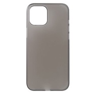 Air Jacket iPhone 12 Pro Max 保護殻 - 磨砂透明黑（深灰）