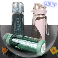 HILDAR 500ml Sports Water Bottle Gym Leakproof Portable Plastic