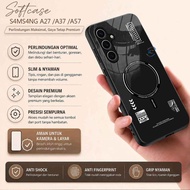 HP Softcase Glass Glitter Glass For SAMSUNG A27 A37 A57 - Casing Samsung A27 A37 A57 - K74
