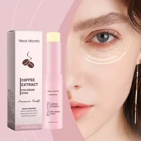 Caffeine Eye Cream Stick Lifting Firming Fade Dark Circles Bags Nourish Deep Moisturizing Coffee Ext