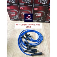 HOS - CAR PLUG WIRE SET / PLUG CABLE SILICONE - MITSUBISHI MIRAGE A156 7MM