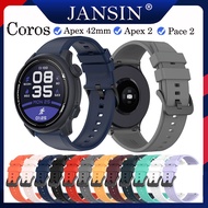 Coros Pace 2 Smart Watch Sport Silicone Strap bracelet Coros Apex 42mm Original Replacement Band Wri