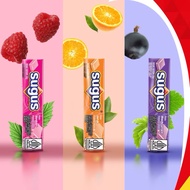 Sugus Candy, Sugus Chewy Candy, Sugus Orange, Strawberry, Blackcurrant Flavored Candy