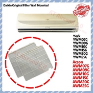 YORK ACSON AirCond Filter For Wall Mounted G 1-2.5HP YWM10G YWM15G AWM10G AWM15G YWM20G YORK FILTER 