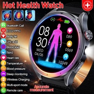 New ECG+PPG Health Diagnosis Smart watch Men Women sapphire Clock Uric Acid Lipid BP Heart rate Trac