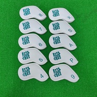 Unbeaten God of War 5 Bars Golf Club Cover Iron Head Cover Iron Set Cap Cover Ball Head Cover