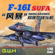 F-16I Sufa Air Force 2-Seat Fighter Great Wall 1/48 L4835 Assemble Model Kit (No Pilots & Cockpit Co