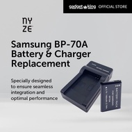 [NYZE] BP-70A Set | Battery | Charger for Samsung Cameras using BP-70 / BP70A