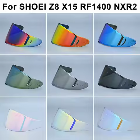 Helmet Visor for SHOEI Z8 NXR2 RF1400 RF-1400 CWR-F2 CWR-F2R X15 X-Fifteen X-SPR Pro Shield Sunscree