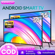 smart tv murah 4K Android 11.0 Smart TV 55 inch  50 inch LED android tv 5-year Warranty