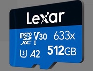 LEXAR 633x 256GB MICRO SD CARD ( 512GB $960 )