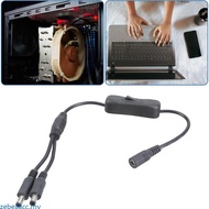 zebeaacc DC5521 Y Splitter Power Cable 5 5x2 1mm Female to 2 Male Extension Cord 37CM