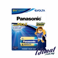 Panasonic EVOLTA 9V Battery / Panasonic 9V Battery / Panasonic 9V Bateri (1pcs) Karaoke Mic Toys Sma