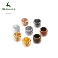 St.kunkka 100Pcs Stopper Spacer Beads Crimp End Beads Positioning Bead For DIY fashion accessories