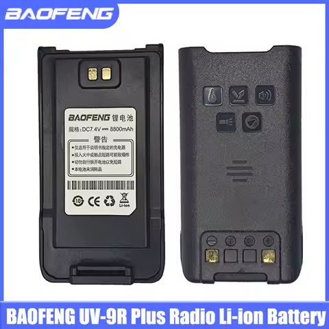 BAOFENG Original UV-9R plus Li-ion Battery Replacement for Bao Feng Walkie Talkie UV9R plus Two-Way 