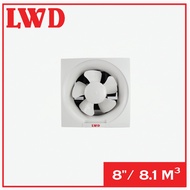 LWD PVC Shutter Exhaust Fan 8" 10" 12 inches Ventilation Fan Toilet|Kitchen|Room|Kipas Exhast Siling|Dapur|Bilik