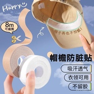 Middle Coat Hat Stickers Sweat-Absorbent Anti-Dirt Circum