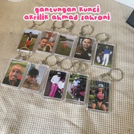 GANTUNGAN Acrylic Hanger Ahmad Sahroni Keychain Viral Memes Freebies Lomocard Pc Gift