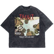 Patternmerch "Tmnt" Oversize T-shirt | Washed tee | Vintage T-shirt