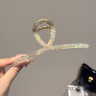 Kẹp Tóc Sóng Acetate Cao Cấp Cho Phụ Nữ Kẹp Tóc Đuôi Cá Phụ Kiện Tóc Mùa Hè Mới 2025 Phụ Kiện Tóc Ph