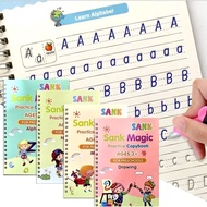 SANK MAGIC BOOK CONTENTS 4 BOOKS + 1 PEN + 5 REFILLS - MAGIC CHILDREN'S LEARNING BOOK