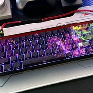 Wy Peripherals Disaster Keycaps Side-Engraved Transparent PBT Five-Sided Adaptation Magnetic Axis Ke