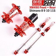 Koozer Xm490 Bike Hubs 32 Holes 6 Pawls 72 Rings 4 Bearing Mountain Bike Hub For HG Bike Accessories