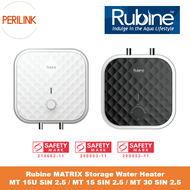 Rubine MATRIX Storage Water Heater MT 15U SIN 2.5 / MT 15 SIN 2.5 / MT 30 SIN 2.5