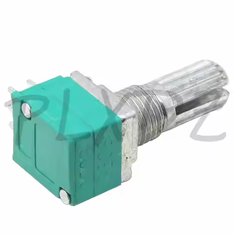 10pcs RK097 RK097G Amplifier sealing potentiometer with audio shaft 15mm 6pin B 1K 5k 10k 20k 50k 10