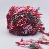 Benang Kait Besar Benang Crochet Yarn Fluffy Yarn Crochet Wool Yarn Knitting Yarn Mix Thick Yarn Han