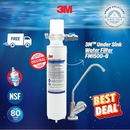 3M™ Under Sink Water Filter FM1500-B/ 3M Under Sink Water Filter/ Indoor Water Filter/ Direct Drinki