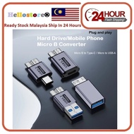 USB Type C to Micro B USB 3.0 3.1 Seamlessly Connect SSD HDD Samsung S5 Note3 Phone with Our Ultra-L