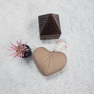 Set Telekung Mukena Travel Mini Pouch Wanita dengan Mini Sejadah dan Tas - Model Laser Cut Female At