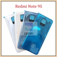 High Quality Glass Back Cover Door For Xiaomi Redmi Note 9S Note 9 Pro Rear Housing Case